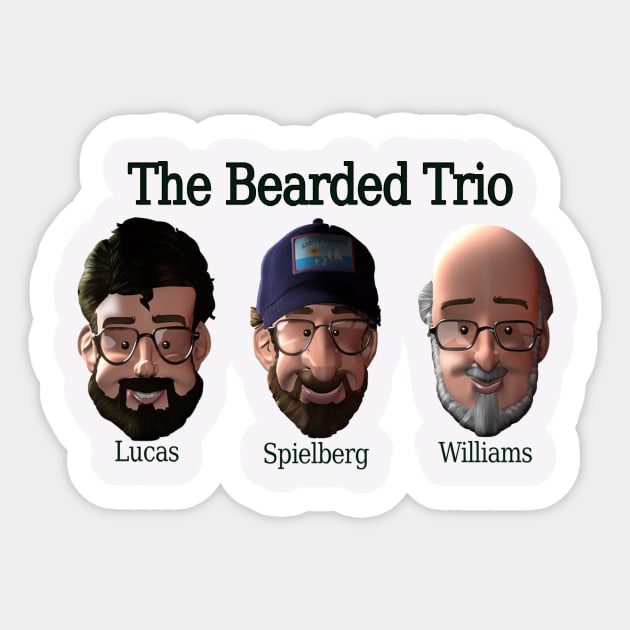 The Bearded Trio 2020 Design Sticker by thebeardedtrio